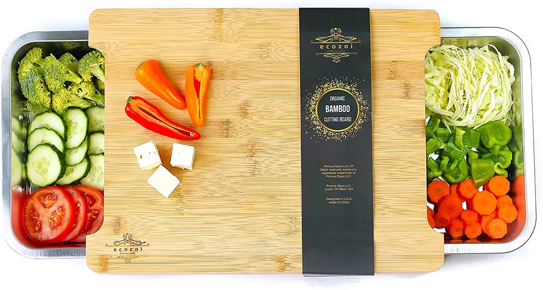 Bamboo Cutting Board Detail