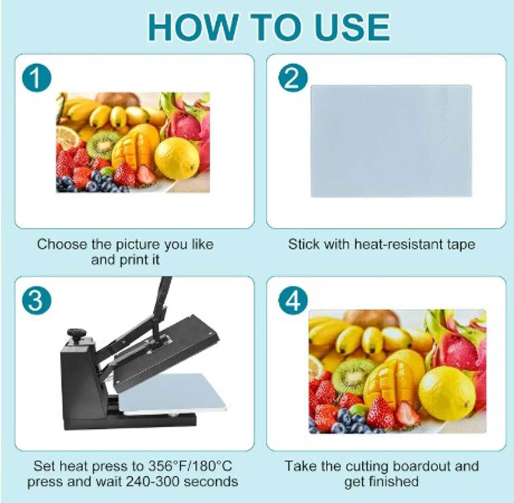 Sublimation Cutting Board Blanks Glass Cutting Boards