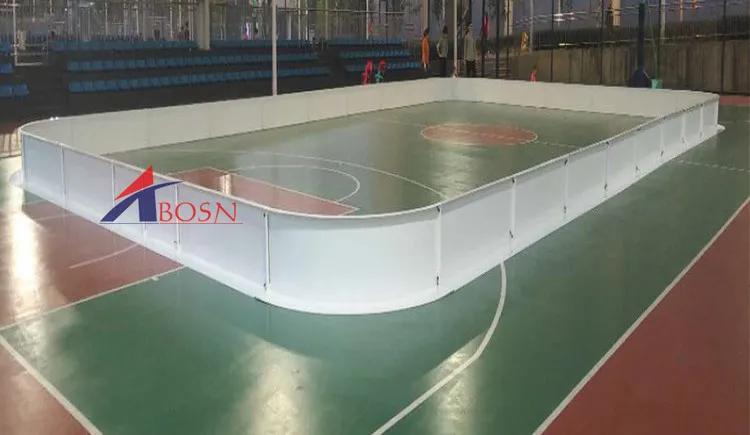 Floorball Rink Barrier Detail