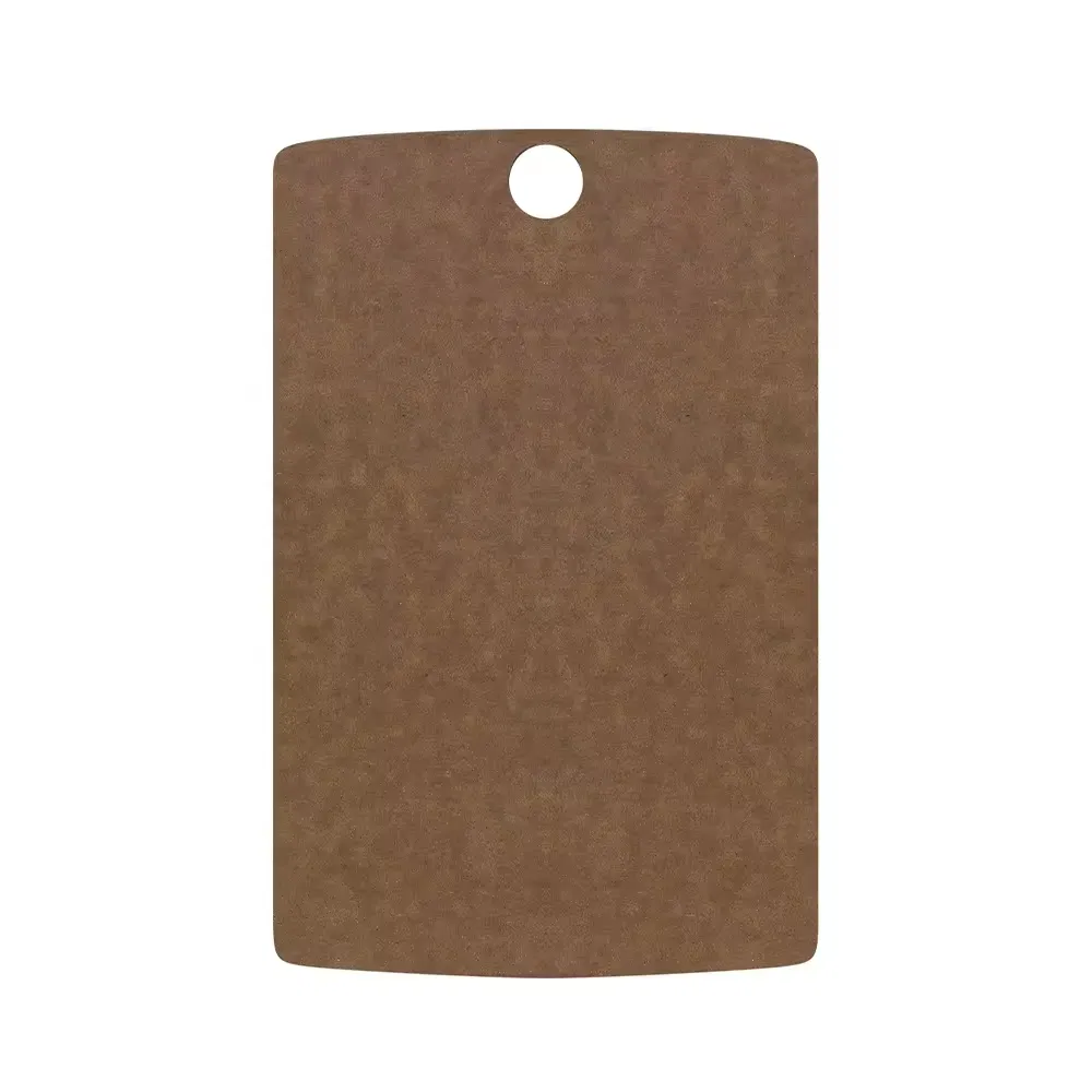Premium Non-Porous Wood Fiber Cutting Board with Round Hanging Hole