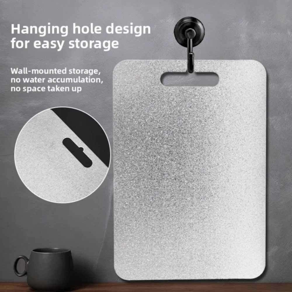 Durable Scratch Resistant Yj-100 Titanium Chopping Board for Liquor Store