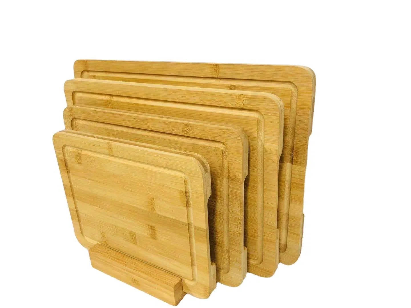 High Quality Bamboo Fruit Cutting Board with Juice Groove
