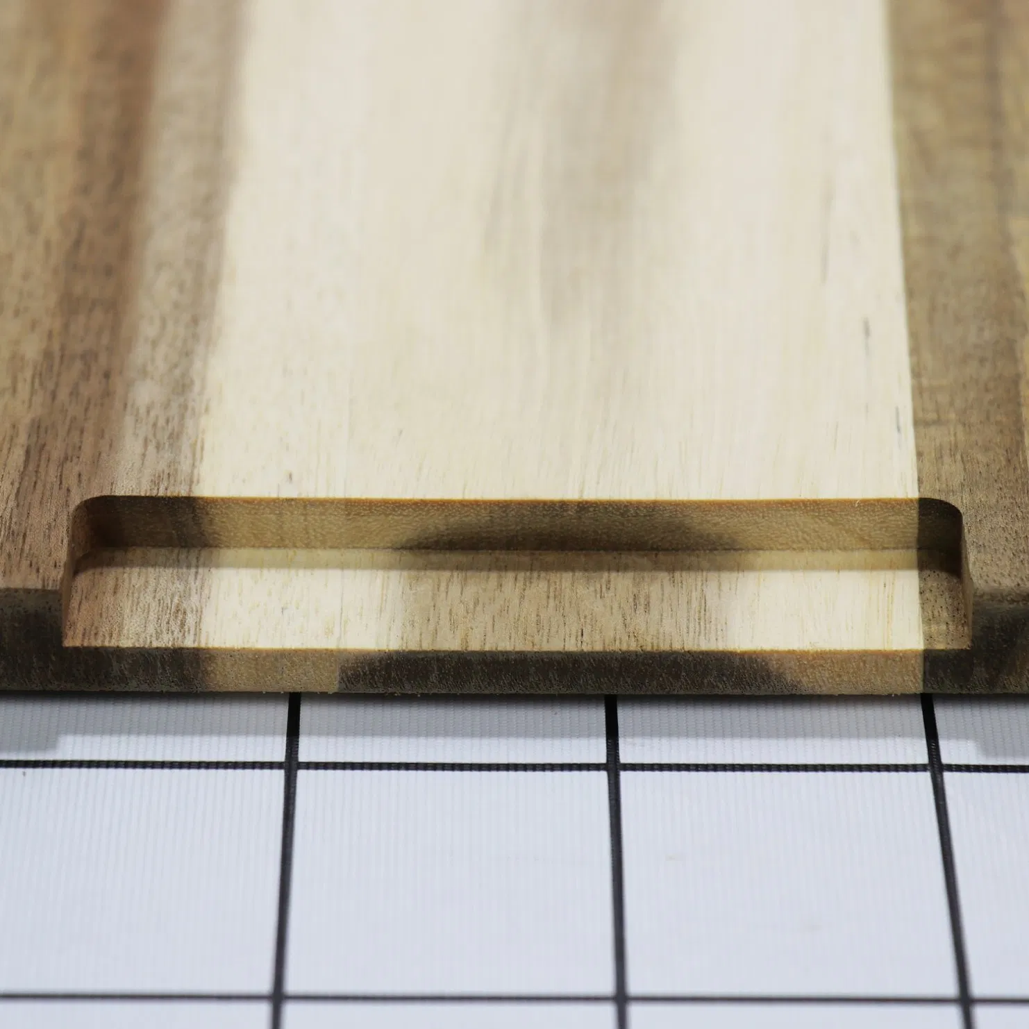 Acacia Wood Cutting Board for Kitchen Reversible Wooden Chopping Board Charcuterie Board