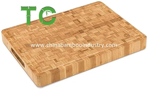 Bamboo Cutting Board Detail