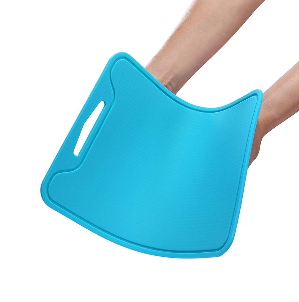 Flexible Cutting Mat Non-Slip Chopping Board Kitchen Plastic Cutting Board for Cooking