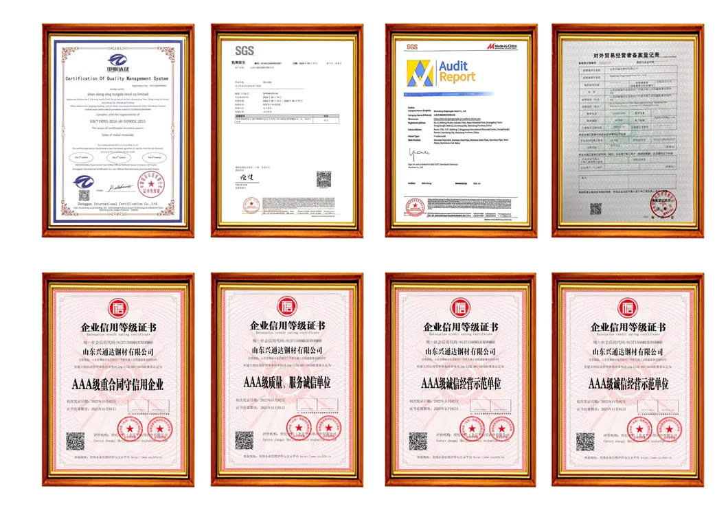 Product Certificates