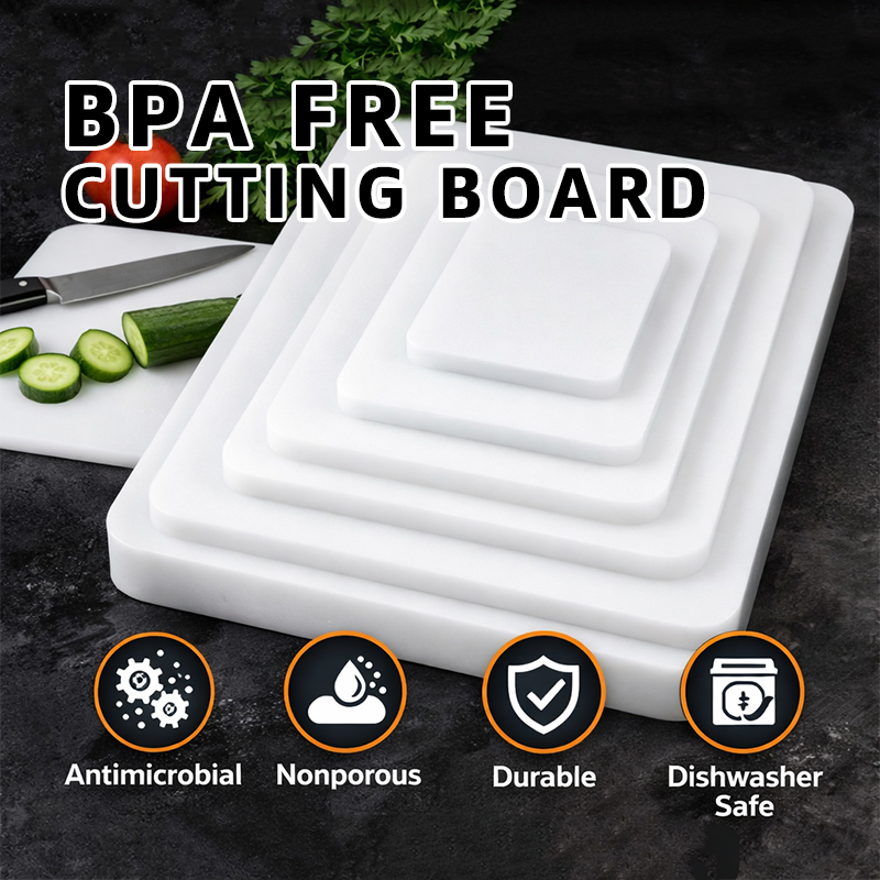 Food Grade Non-Slip Poly Cutting Board/Custom Plastic Cutting Boards
