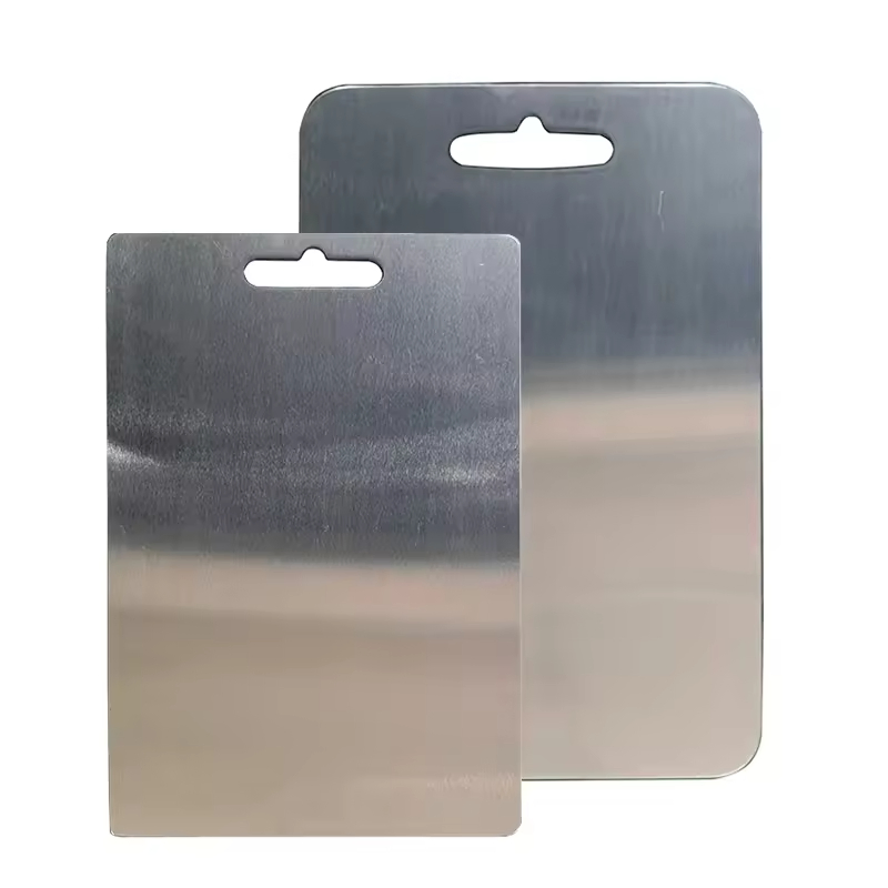 2025 New 100% Pure Cutting Board Titanium Chopping Board Double Sided Food-Grade Mat for Home Kitchen Cooking