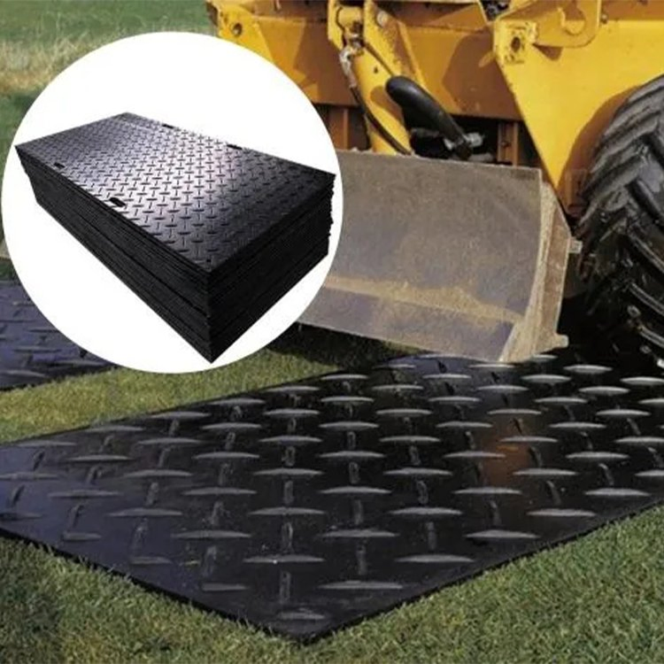Heavy-Duty Road Protection Mat 12 7mm Thick 1220*2440mm Size