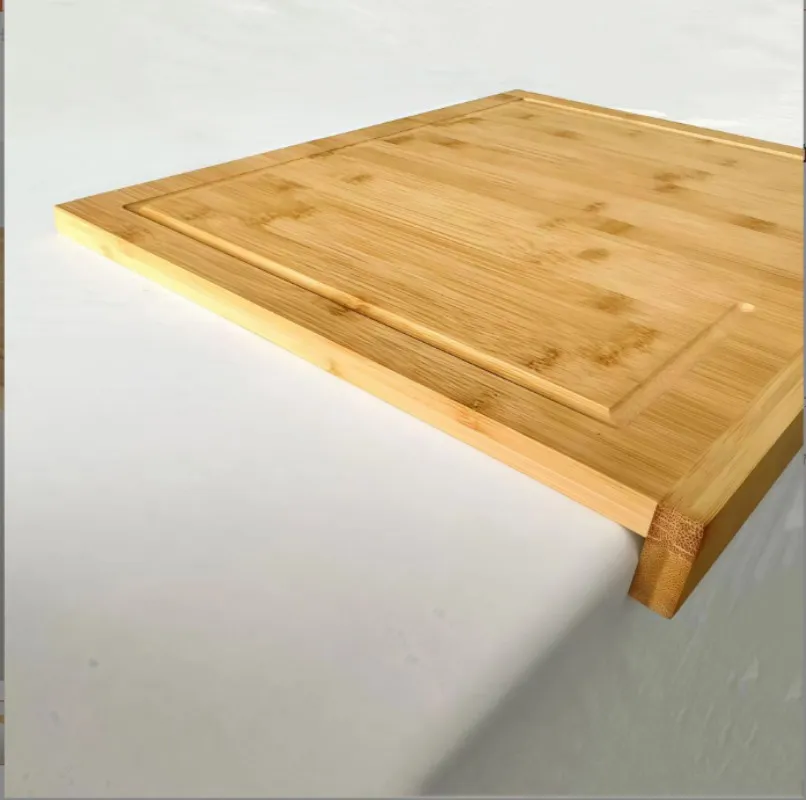 Bamboo Cutting Board with Stand Slot