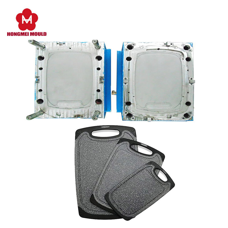 Household Kitchen Creative Rectangle Chopping Block Tooling Cutting Board Plastic Injection Mold