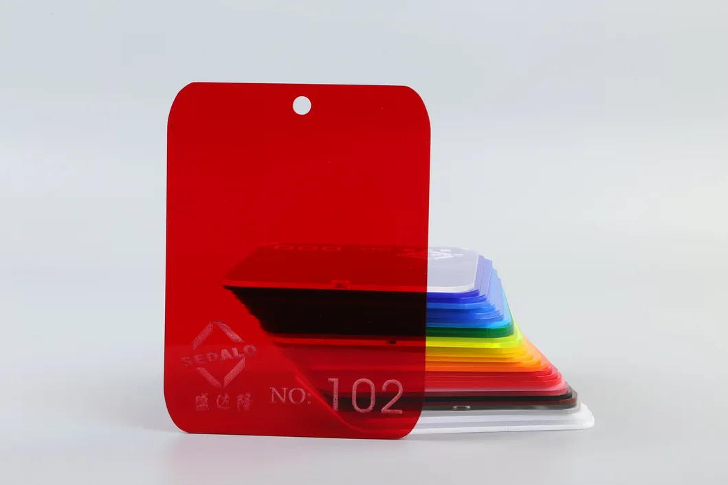 Transparent Color Cast Acrylic Sheet