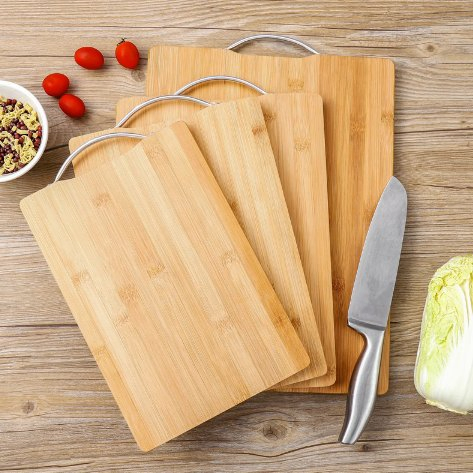 Kitchenware Extra Large Natural Organic Bamboo Cutting Board