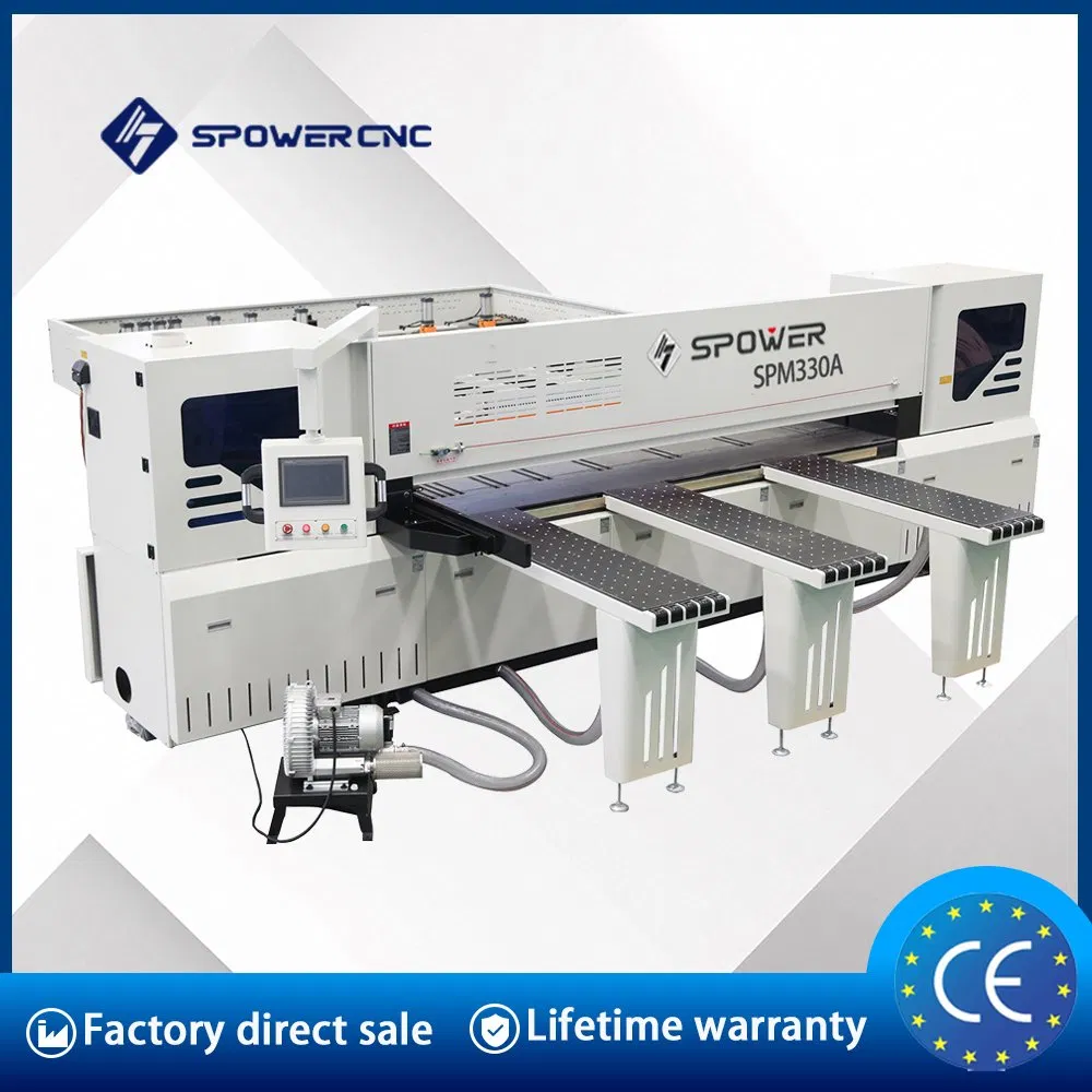 Electronic Optimizing Wood Cutting off Saw Heavy-Duty Beam Saw for Thick Wood Boards
