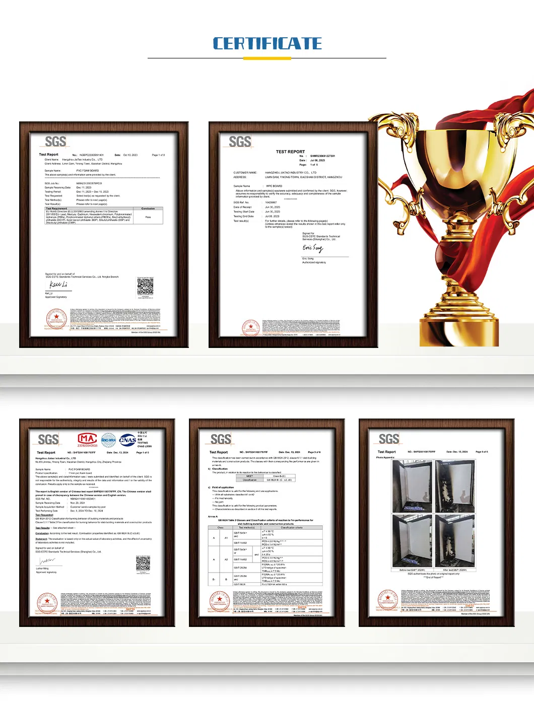 Product Certifications