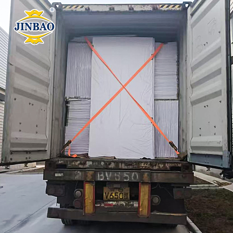 Jinbao Eco Supplier Manufacturer UV Print Sign Making Cutting 2X3m 1220X2440mm 5mm 3mm 2mm White PVC Free Foam Board