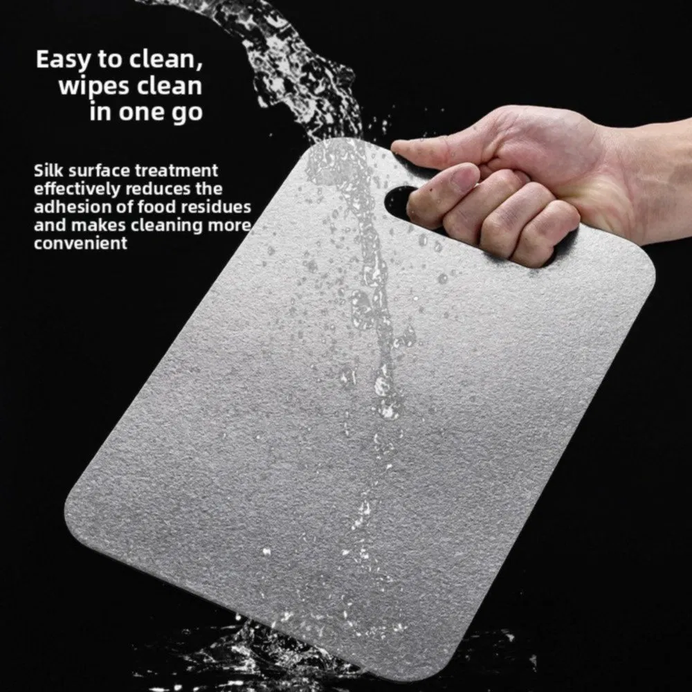 Scratch Resistant Yj-100 Titanium Kitchen Cutting Board for Wedding