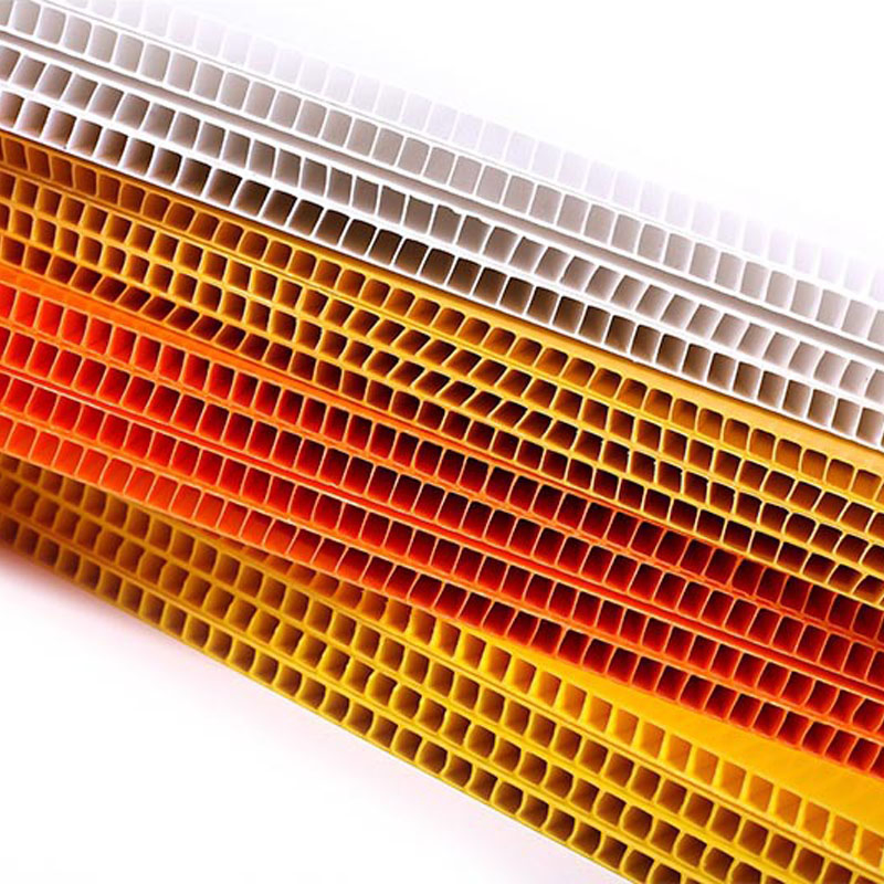 Coroplast Correx Corflute Sheet OEM PP Corrugated Plastic Board for Construction