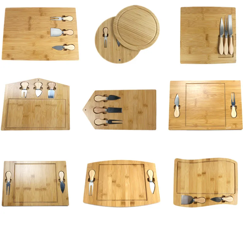 Bamboo Charcuterie Set