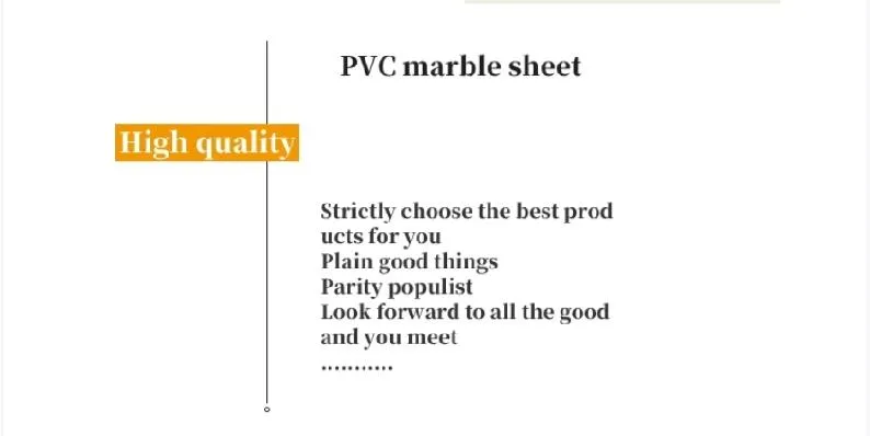 High Gloss PVC UV Board