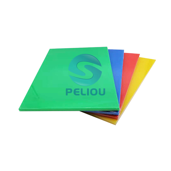 Extra Thick Flexible Plastic Cutting Board Set with Food Icons