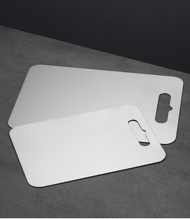 Pure Titanium Cutting Boards for Kitchen Cutting Edge Hygiene &amp; Durability, Titanium Cutting Board