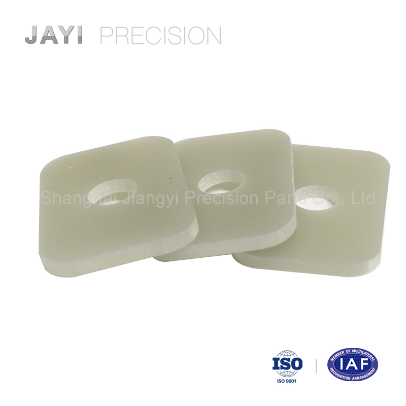 Custom NEMA Grade Fr4 Epoxy Fiberglass Aqua Green Board, CNC Shaped Cutting, Chamfering, Punching