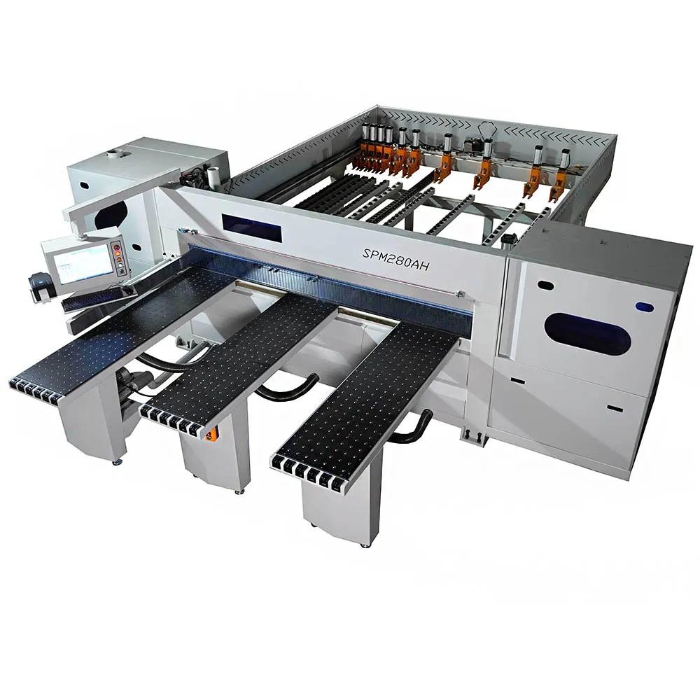 Electronic Optimizing Wood Cutting off Saw Heavy-Duty Beam Saw for Thick Wood Boards