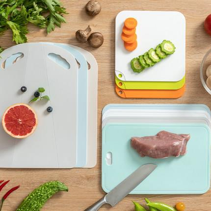 Fruits Cutting Plastic Reusable Board, Chopping Board for Vegetables Meat, Kitchenware