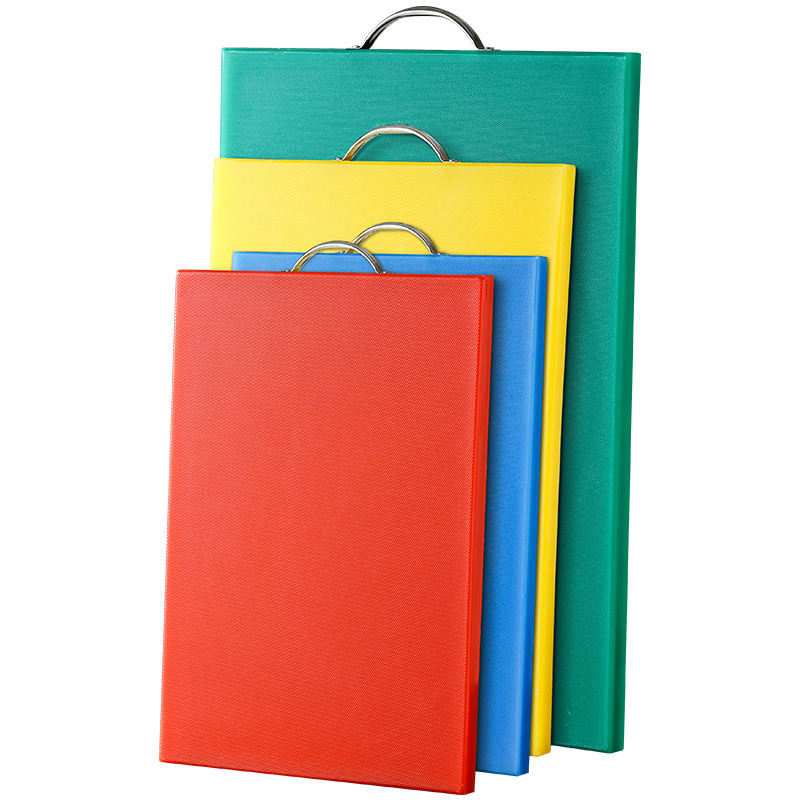 Plastic PE Cutting Board Color Cutting Board Square Block Cutting Board Food Grade Household