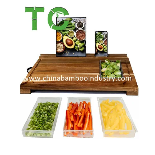 Acacia Wood Cutting Board 1