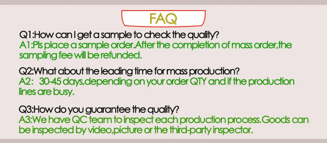 FAQ Visual