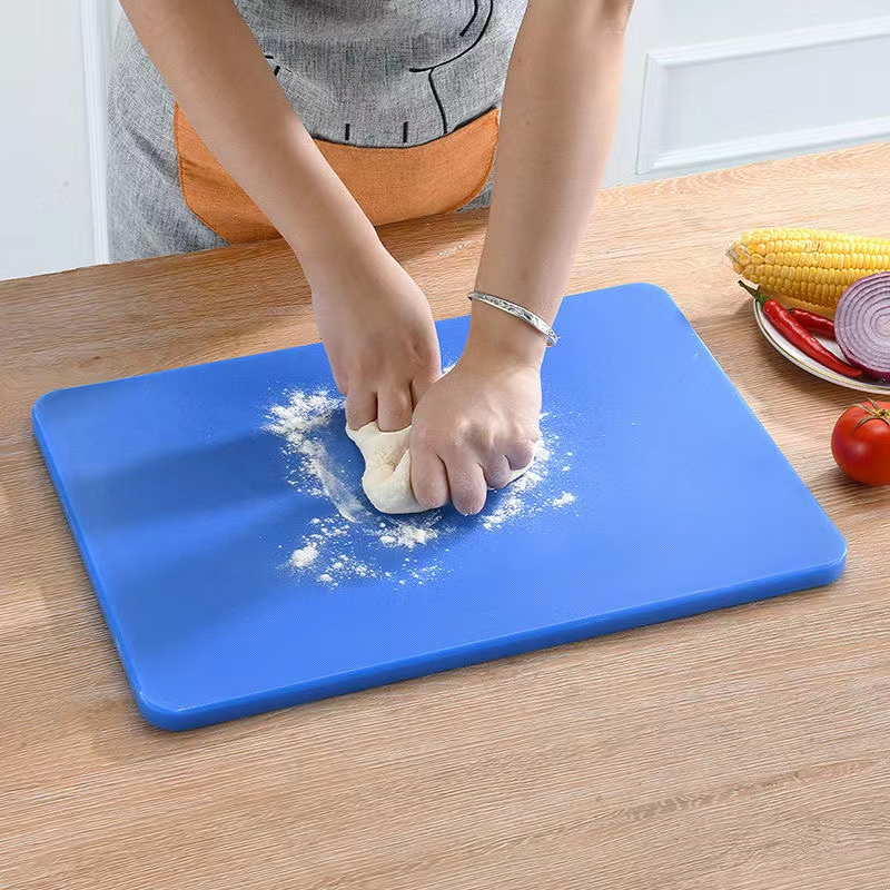 Dishwasher Safe Large Green White PP Plastic Cutting Board