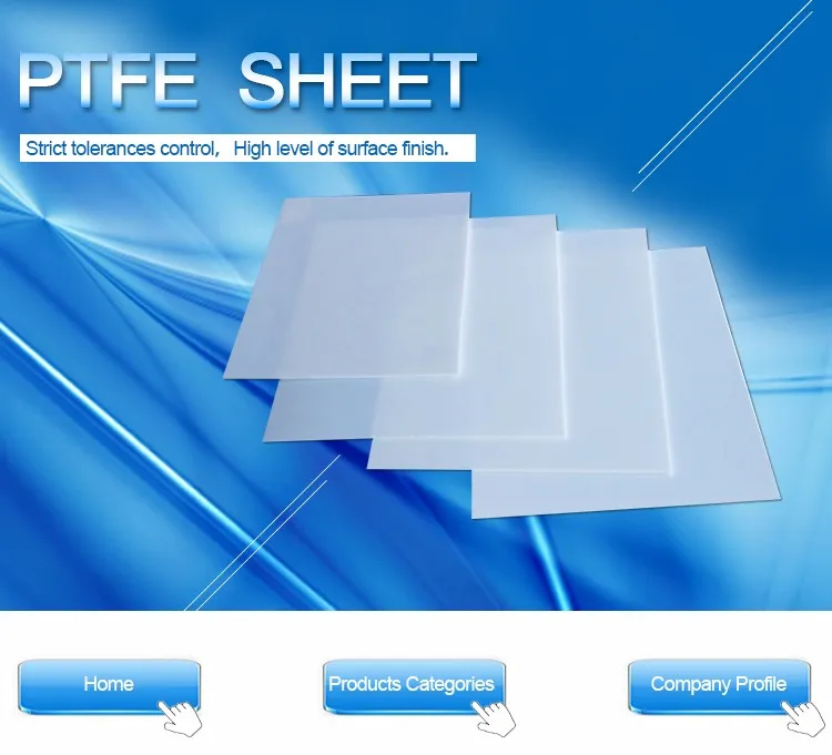 PTFE Plastic Board Sheet