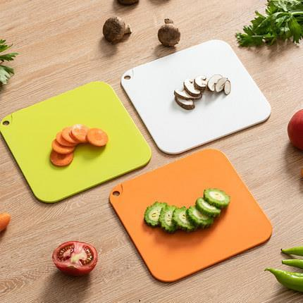 Fruits Cutting Plastic Reusable Board, Chopping Board for Vegetables Meat, Kitchenware