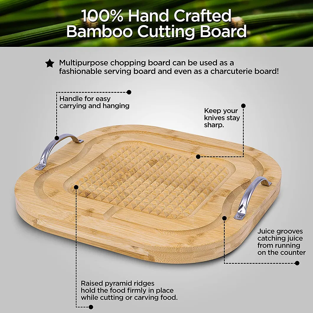 Bamboo Cutting Board Detail
