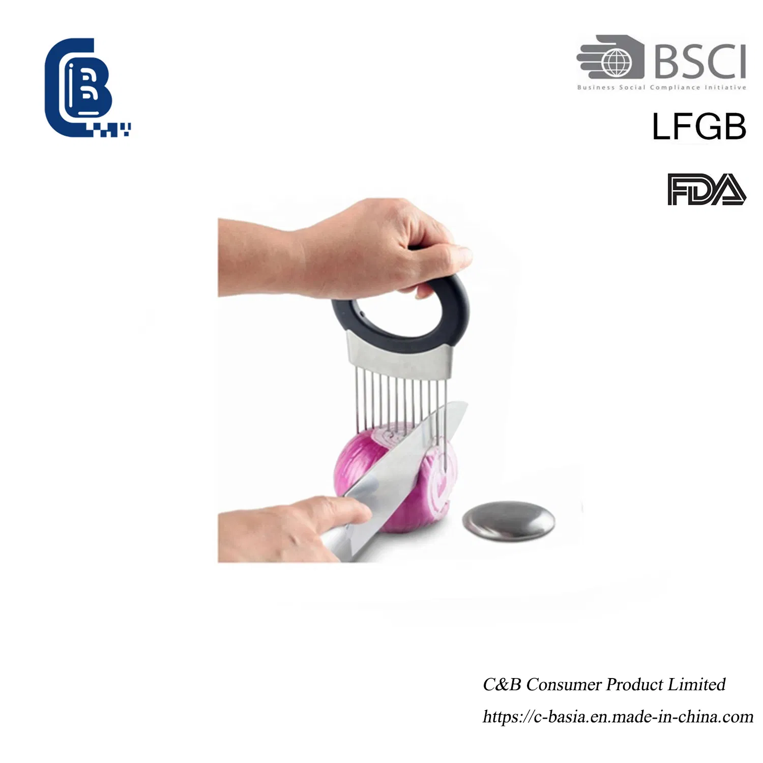 Heavy Duty Non-Slip Cutting Board with Knife - Dishwasher Safe &amp; Juice Groove