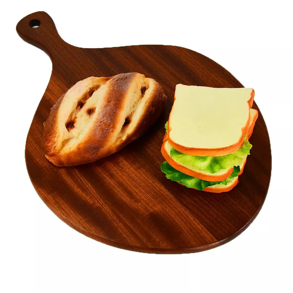 Dishwasher Safe Walnut Wood Cutting Board with Handle