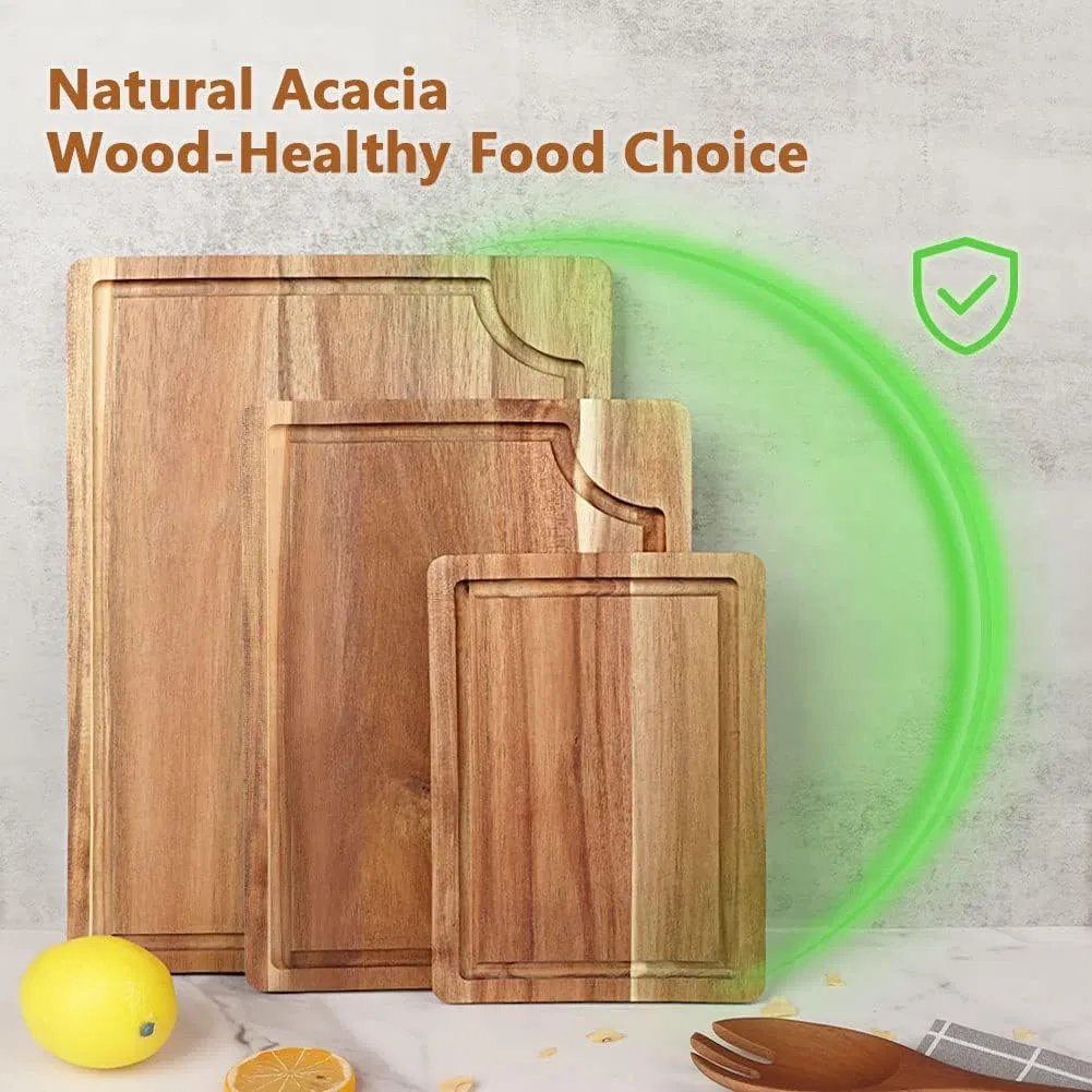 Acacia Chopping Board Set