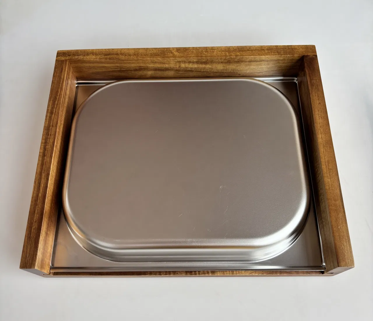 Hiking Chpping Board with Tray and Juice Groove Cutting Board