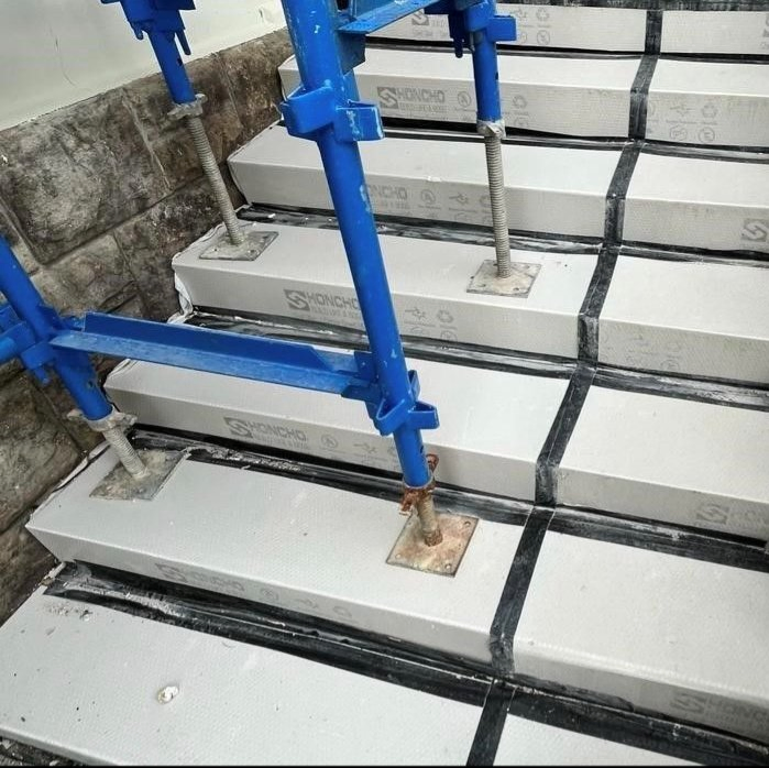 3mm 5mm Fire Retardant PP Honeycomb Stair Floor Surface Protection Board