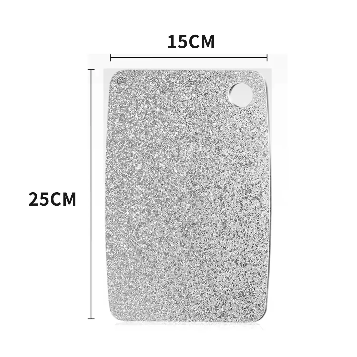 Pure Titanium Chopping Board with Double-Sided Ice Pattern Crystalline Grain Anti-Mildew Antibacterial Tia Cutting Board Block