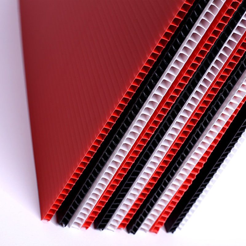 Coroplast Correx Corflute Sheet OEM PP Corrugated Plastic Board for Construction