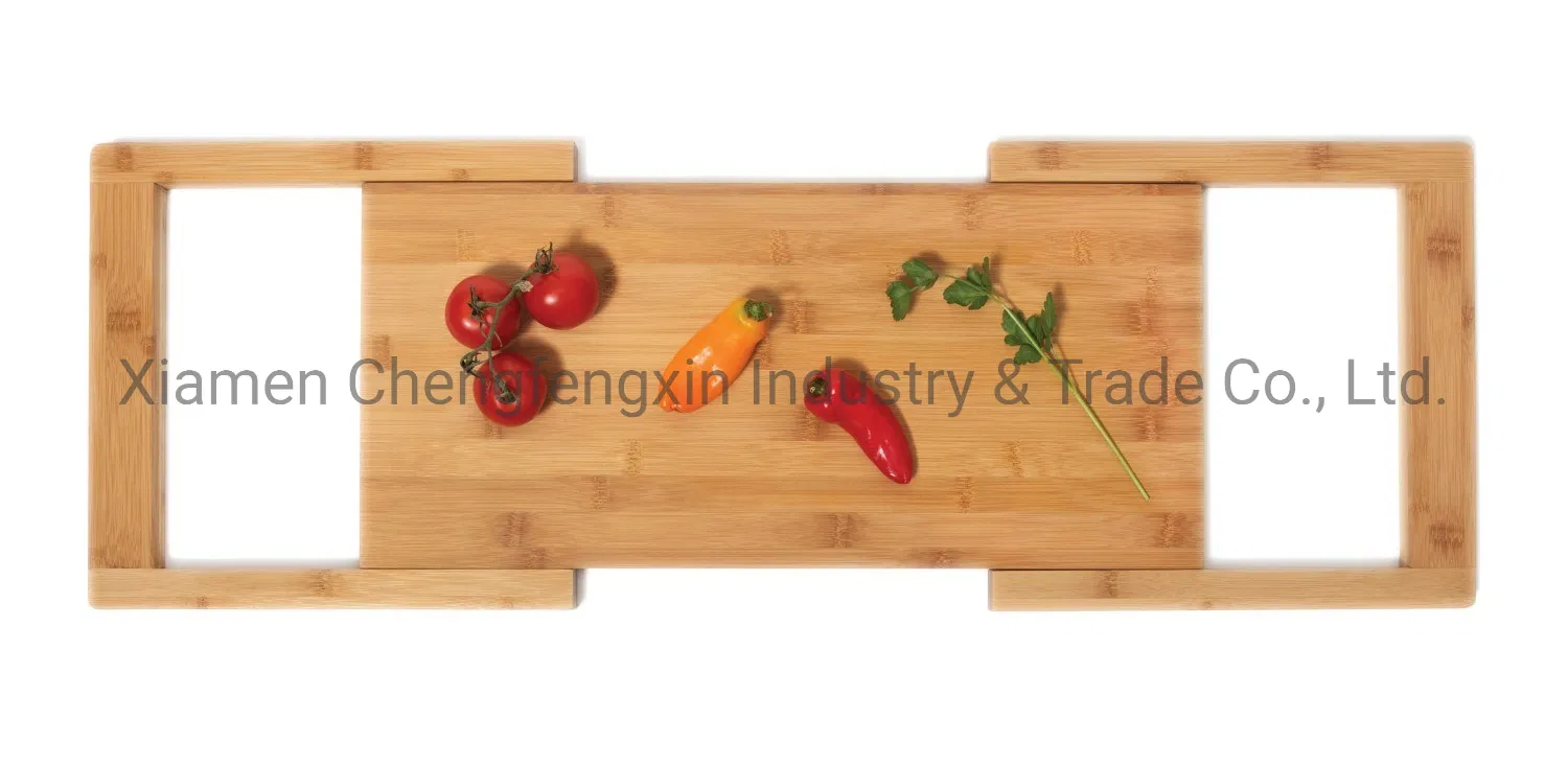 Bamboo Over-The-Sink Expandable Cutting Board