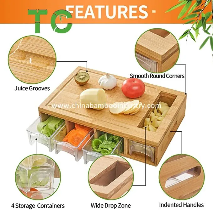 Bamboo Cutting Board 2