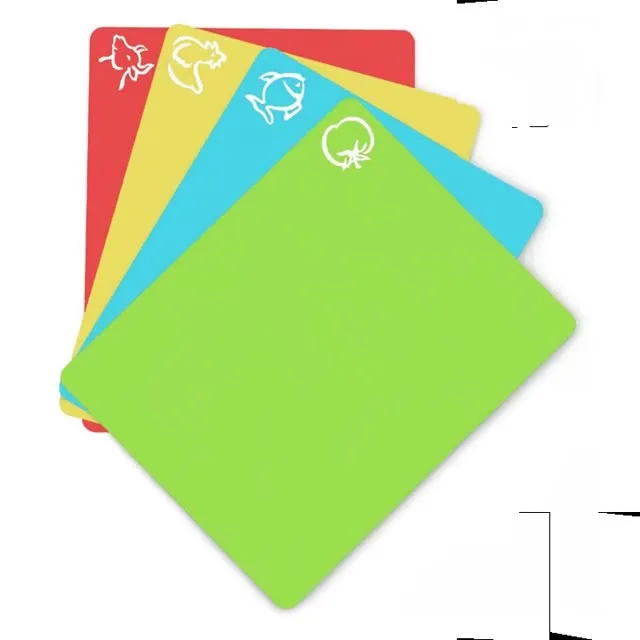 Non-Skid Flexible Plastic Cutting Board