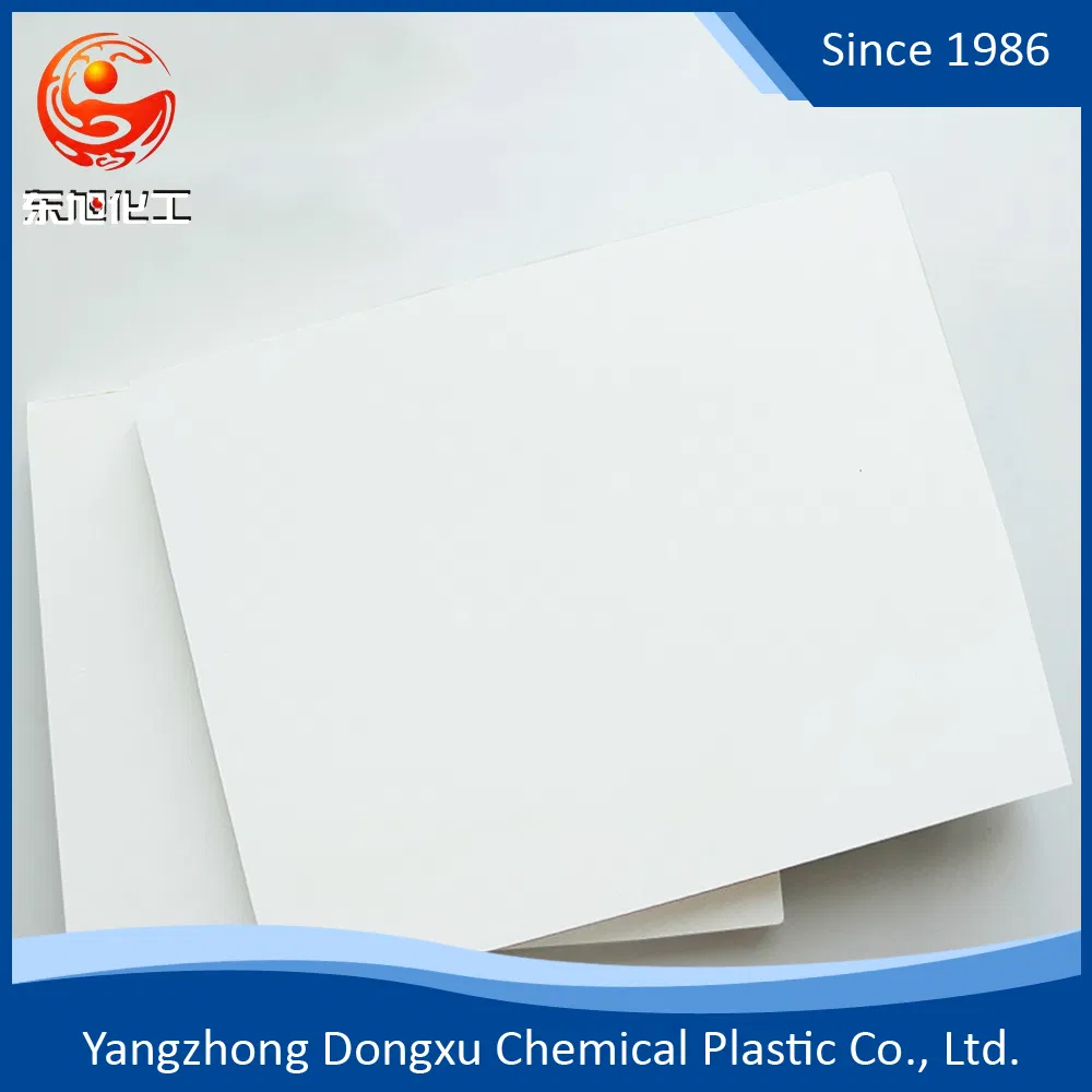 Lightweight Plastic Cutting Virgin White PTFE Plastic Board Sheet