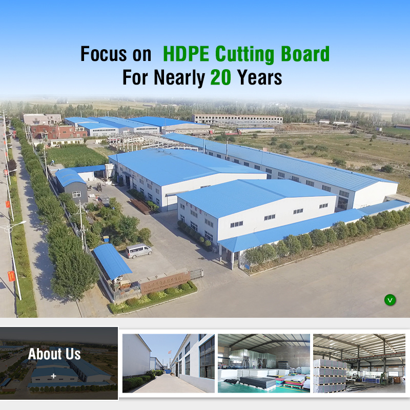 Non Slip White Round Custom Sink Color Coded Personalized HDPE Cutting Board