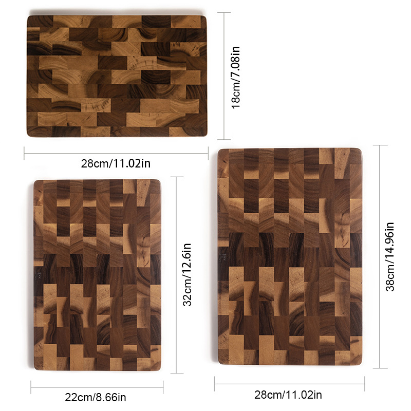 Premium Checkerboard Fruit Cutting Board for Professional Chefs