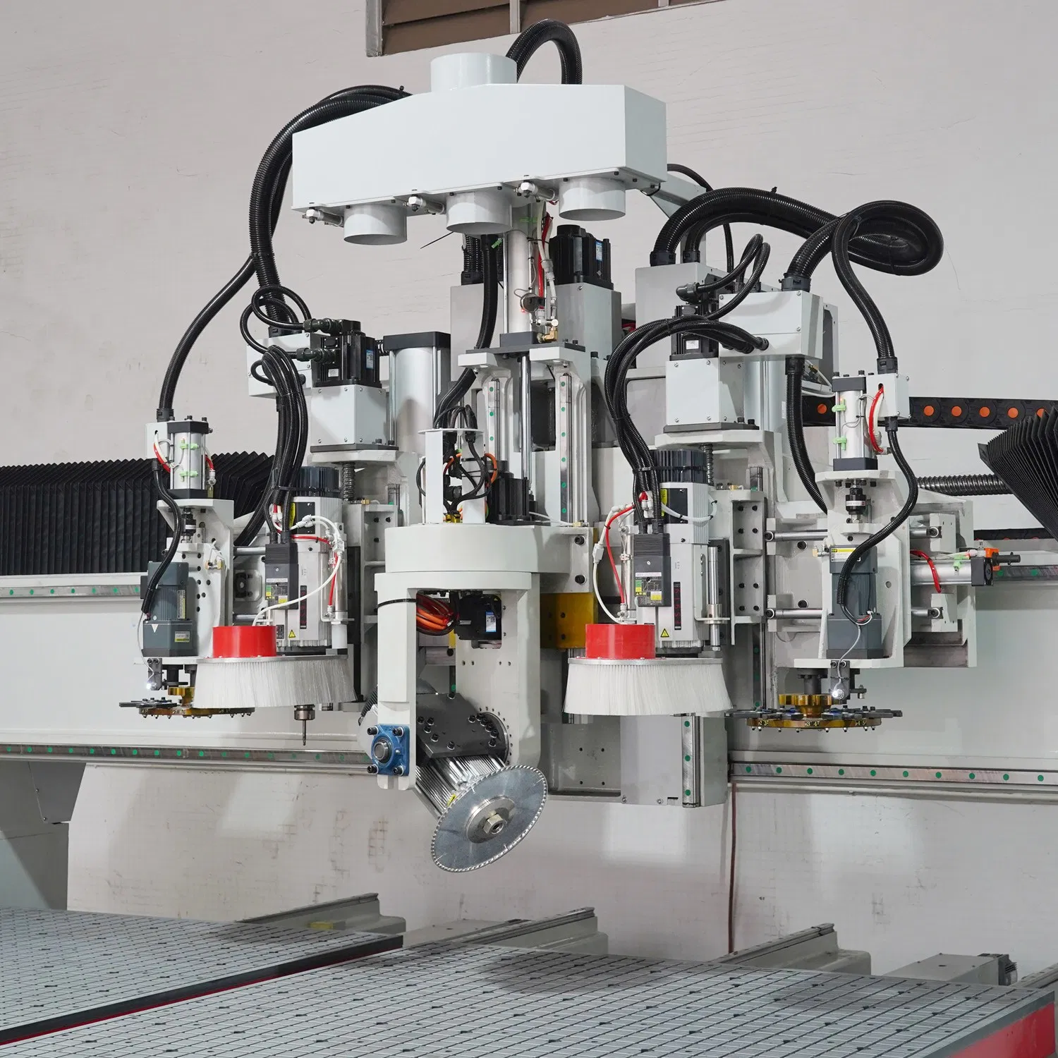 Heavy Duty CNC Solid Wood Drilling Milling Cutting Machine for Thick Wood Board Processing